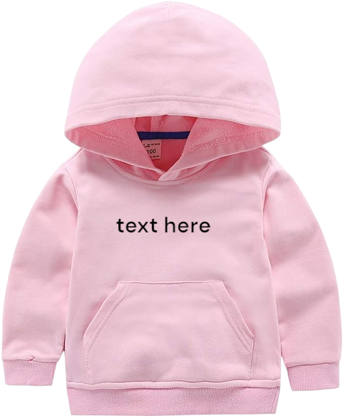 BABY TODDLER SWEATSHIRT WITH HOODY AND POCKETS
