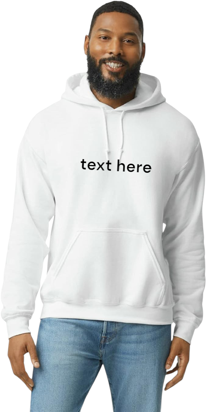 UNISEX COTTON SWEATSHIRT WITH HOODY AND POCKETS