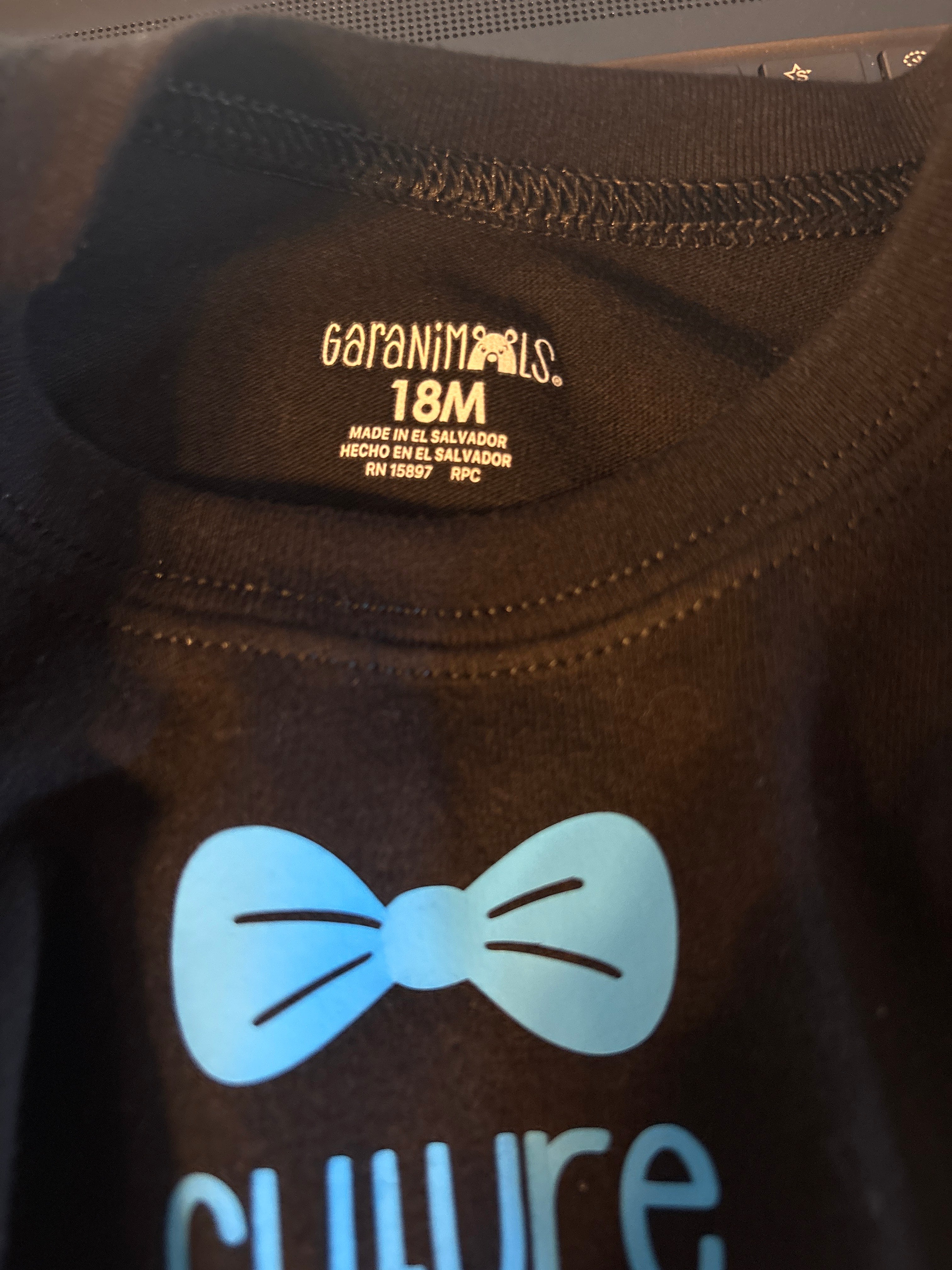 BABY BOYS'  18 MONTH CUSTOM SHORT SLEEVE SHIRT