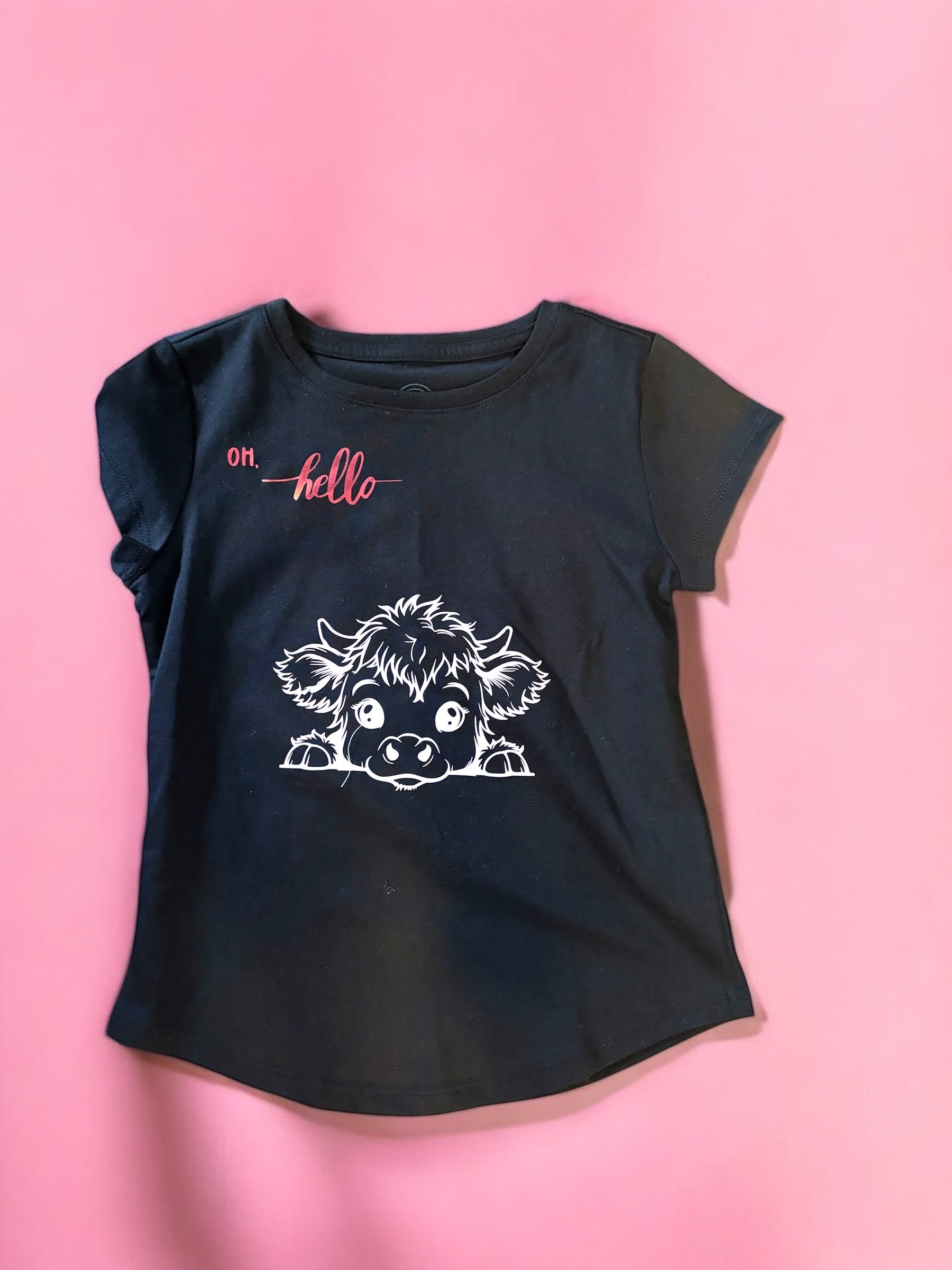 LITTLE GIRLS' SHORT SLEEVE X-SMALL T-SHIRT