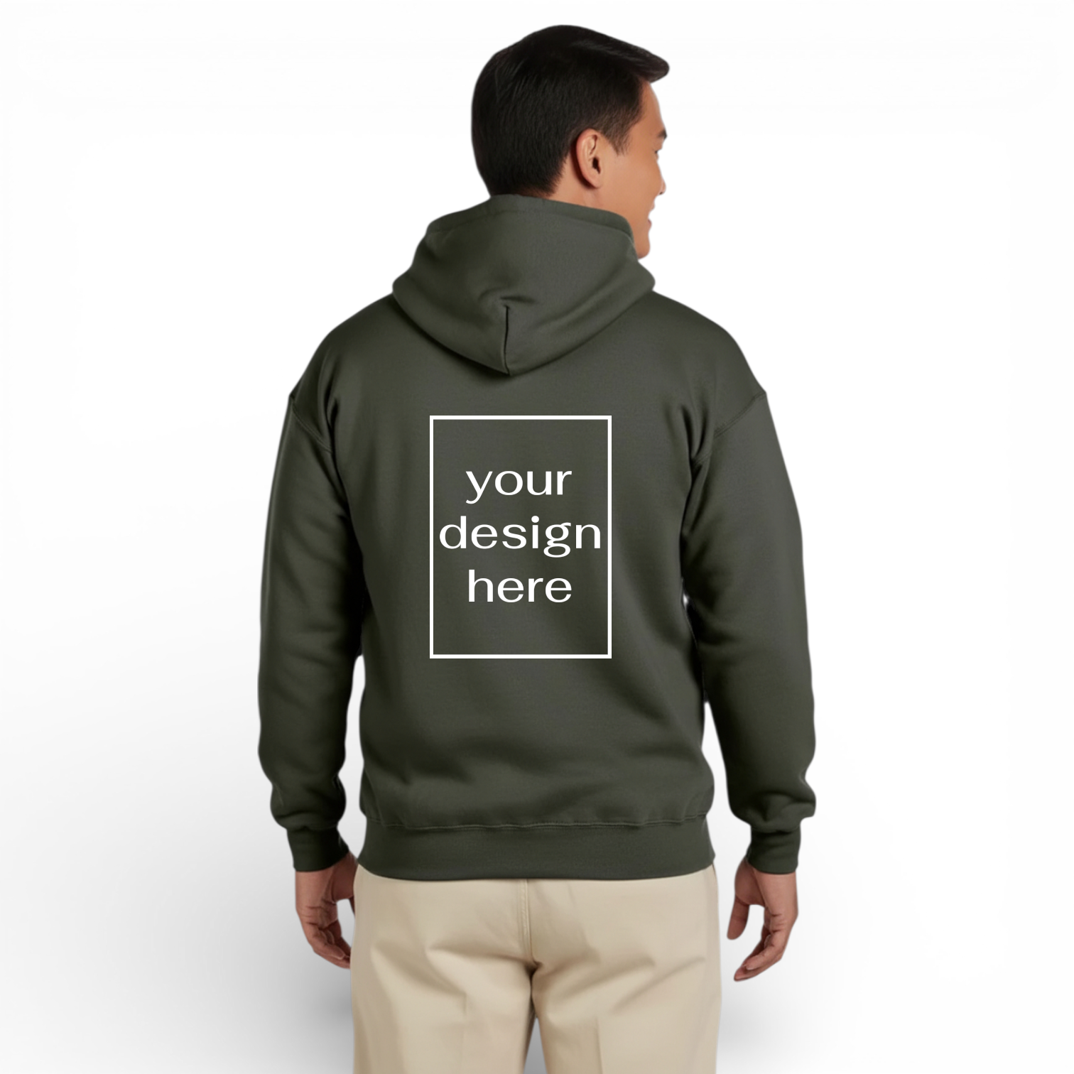 Gildan G185 Adult Heavy Blend 50/50 Hooded Sweatshirt