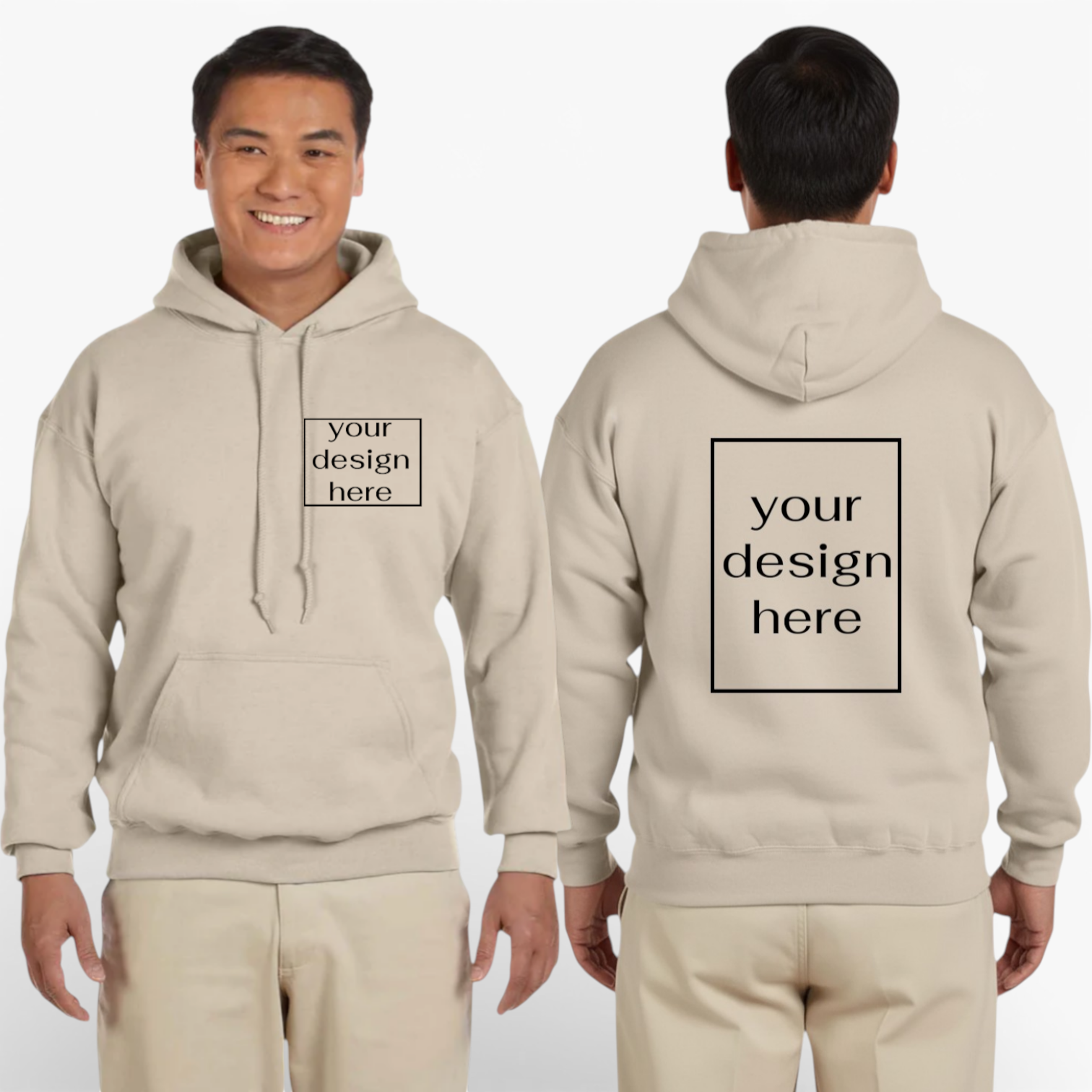 Gildan G185 Adult Heavy Blend 50/50 Hooded Sweatshirt