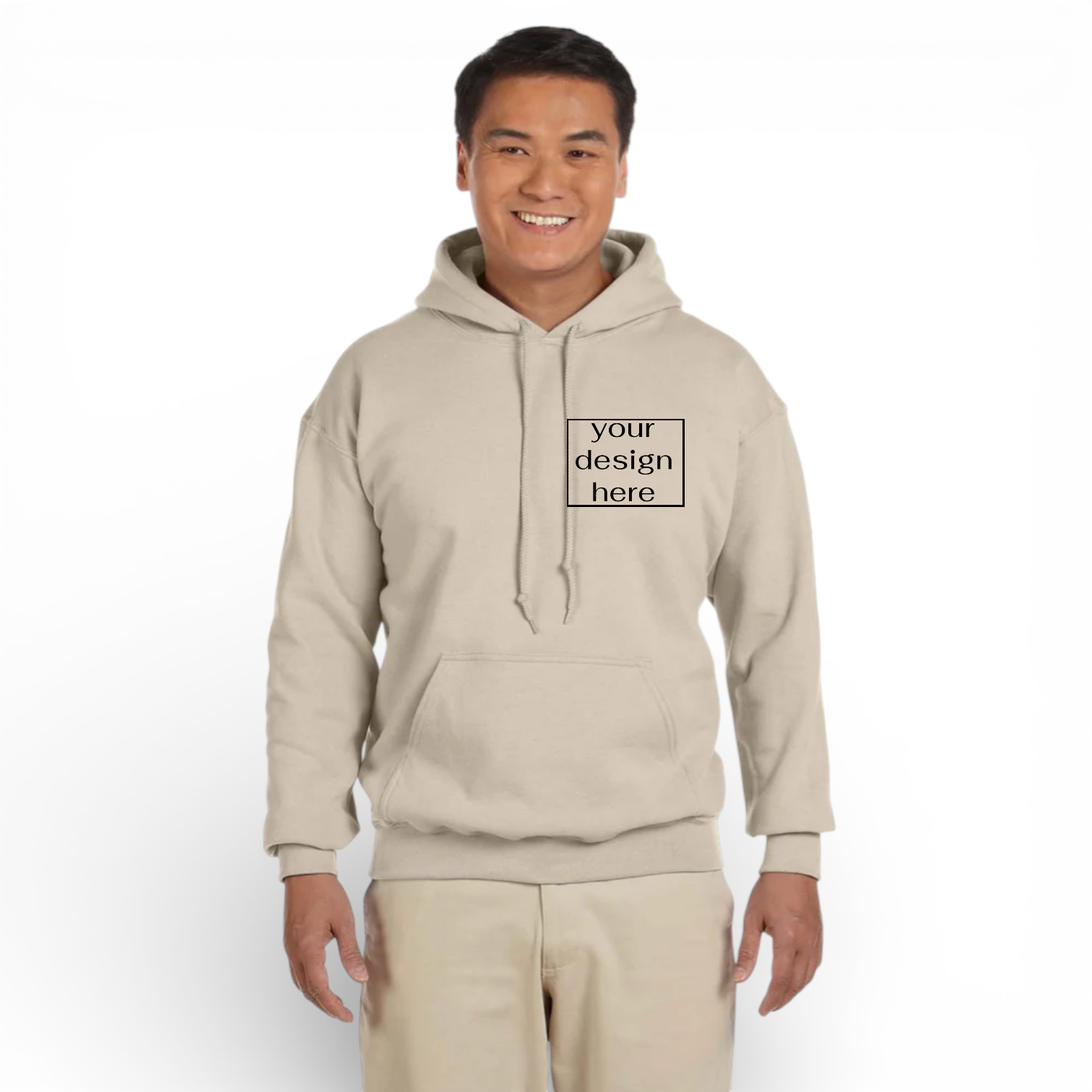 Gildan G185 Adult Heavy Blend 50/50 Hooded Sweatshirt