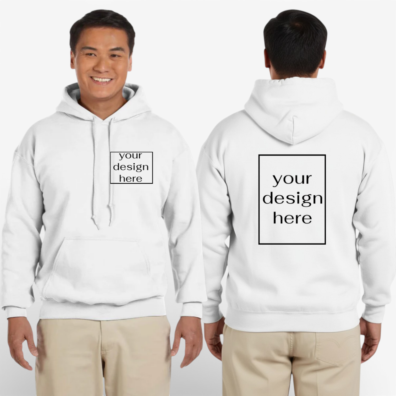 Gildan G185 Adult Heavy Blend 50/50 Hooded Sweatshirt