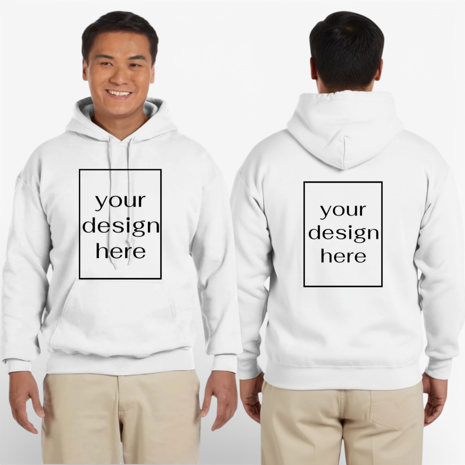 Gildan G185 Adult Heavy Blend 50/50 Hooded Sweatshirt