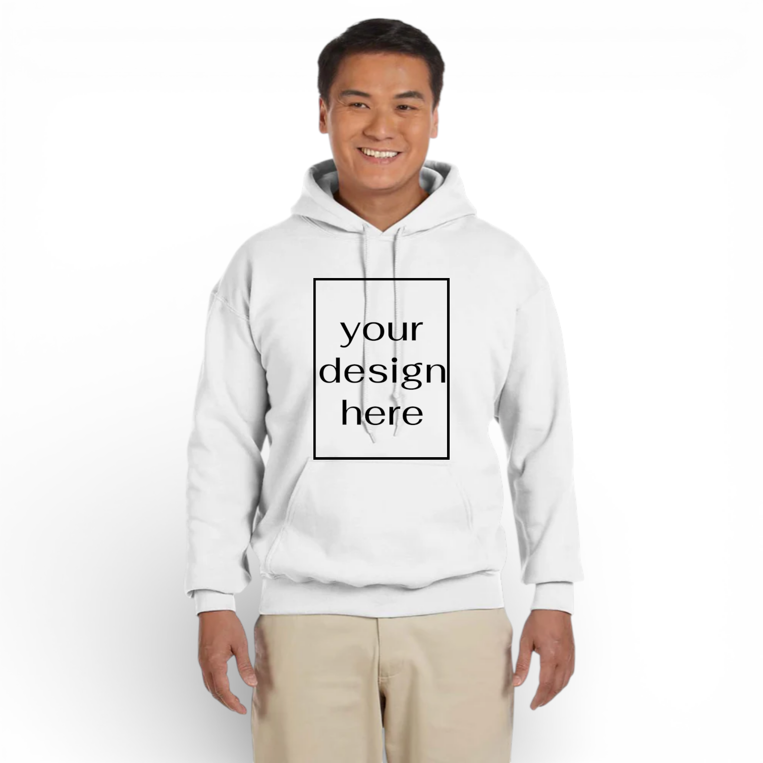 Gildan G185 Adult Heavy Blend 50/50 Hooded Sweatshirt