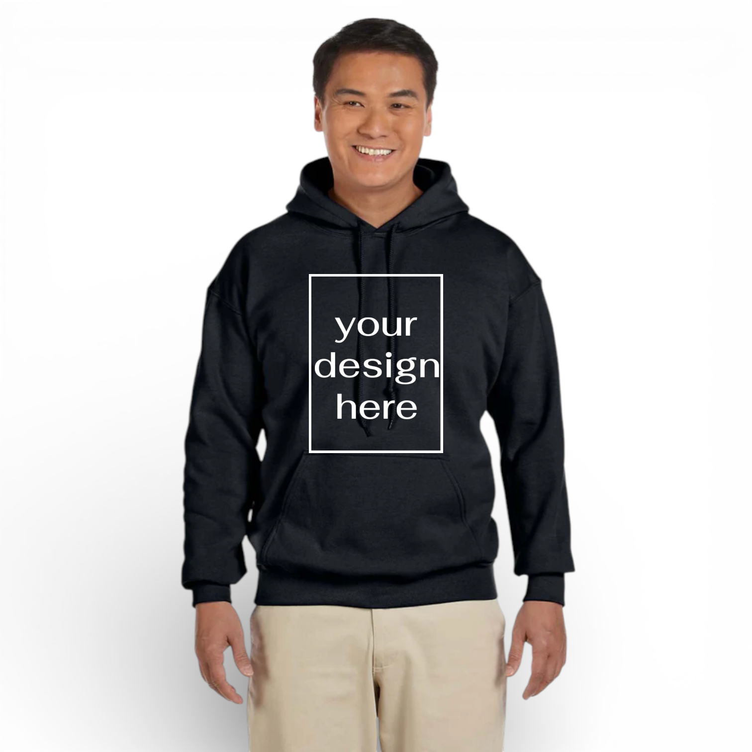 Gildan G185 Adult Heavy Blend 50/50 Hooded Sweatshirt