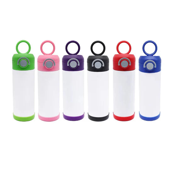 12oz Kids Water Bottle With Pop Up Handle