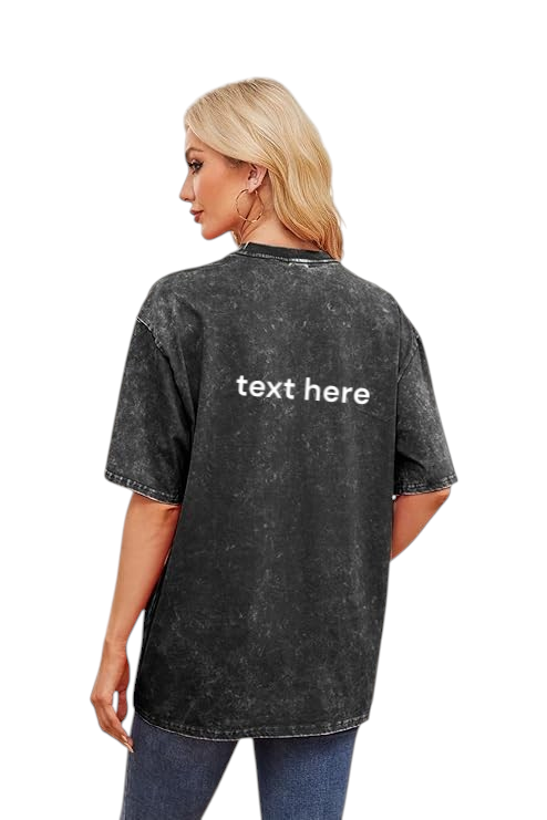 LADIES LOOSE FIT OVERSIZED T-SHIRT