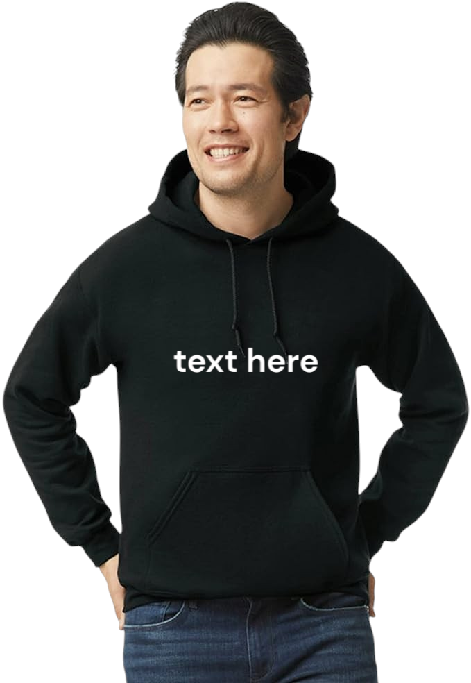 UNISEX COTTON SWEATSHIRT WITH HOODY AND POCKETS