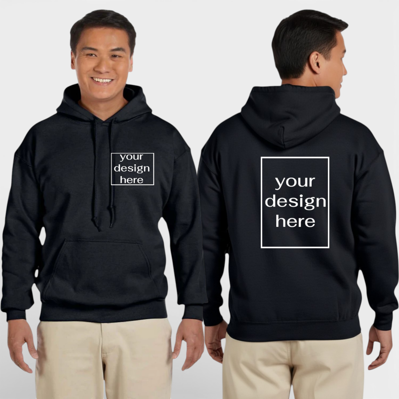 Gildan G185 Adult Heavy Blend 50/50 Hooded Sweatshirt