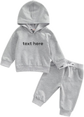 BABY SWEATPANTS AND SWEATSHIRT WITH HOODY SET