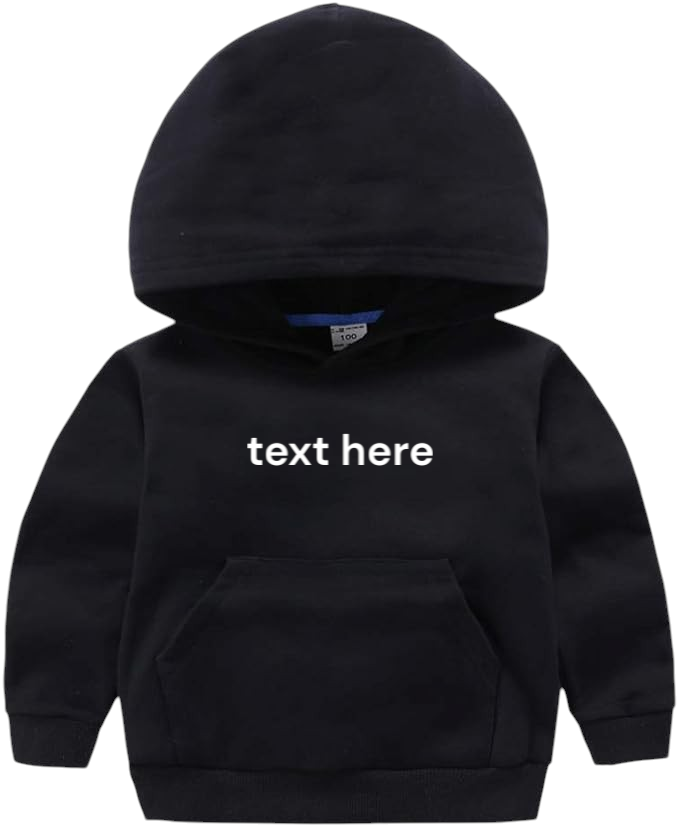 BABY TODDLER SWEATSHIRT WITH HOODY AND POCKETS